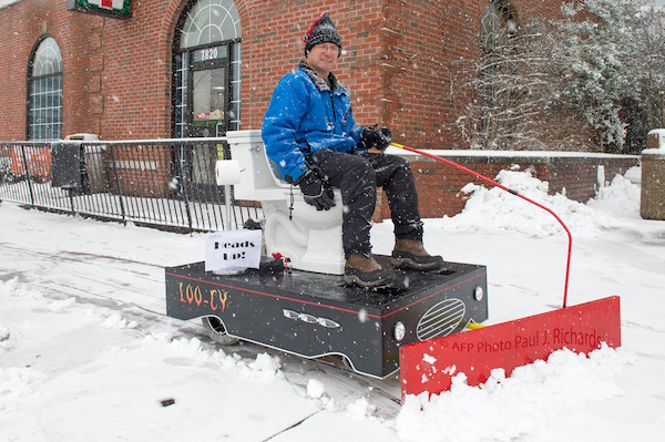 Toilet Snowplow - World's Most Famous Toilet