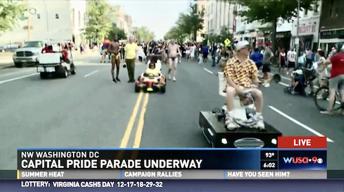 DC Pride Parade - World's Most Famous Toilet